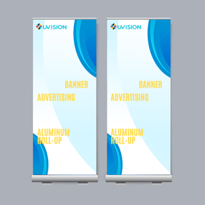 Uv cuộn lên biểu ngữ in ấn với nhôm đứng trong nhà quảng cáo hiển thị Việt Nam in ấn nhà máy - Product Image 3