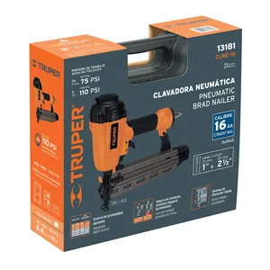 Clavadora neumática profesional BOX 1, calibre 16, TRUPER - Product Image 3