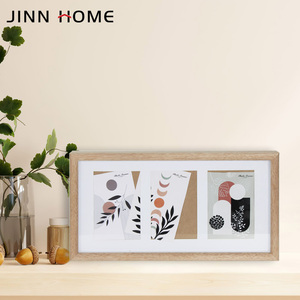 Sáng tạo 4x6 hình ảnh khung cắt dán với 3 lỗ tường treo đa khung ảnh cắt dán cho hình ảnh gia đình phong cách trang trí - Product Image 6