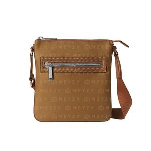 DM OEM Custom All Over Logo PU borsa a tracolla in pelle per <span class=keywords><strong>uomo</strong></span> monospalla <span class=keywords><strong>Messenger</strong></span> da <span class=keywords><strong>uomo</strong></span> con Logo personalizzato - Product Image 6
