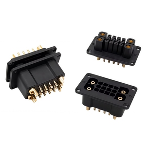 4+12 Pin RC Connector 90A High Current Male Female Plug 2+12 Poles Signal <b>Terminal</b> Docking Connector For Lithium <b>Battery</b> Interfa - Product Image 1