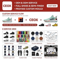 Chaussures de course légères pour hommes, respirantes, en mesh, avec semelle intermédiaire EVA rebondissante, amortissantes, baskets décontractées, logo personnalisé OEM, vente en gros