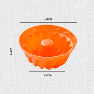 Silicone Baking Cupcake <b>Donut</b> Muffin <b>Molds</b> BPA Frmce39e Reusable Non-Stick Washable Dessert Cake Cup - Product Image 6