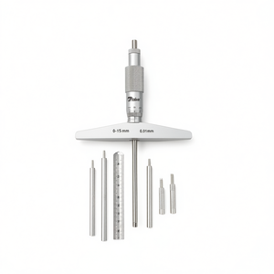 Ttake Centesimal Depth <b>Micrometer</b> 0-15mm 0.01mm Precision Measurement Tool - Product Image 2