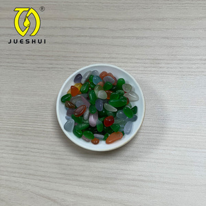 JUESHUI Galets polis aux couleurs vives 3-8mm, gravier décoratif pour <span class=keywords><strong>aquarium</strong></span>, pierres arc-en-ciel pour le fond de l'<span class=keywords><strong>aquarium</strong></span> - Product Image 2