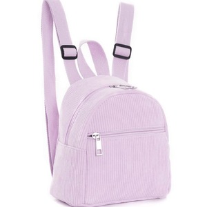 2026 Embroidery Logo Girls Women <strong>Backpack</strong> Pink Color Cute Small Mini Corduroy <strong>Backpacks</strong> Mini <strong>Backpack</strong> for Girl - Product Image 6