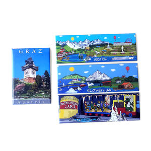 Nuevos productos 2025 recuerdo turístico país imán Atlantic <span class=keywords><strong>Amsterdam</strong></span> 117*40 imán imágenes impresión personalizada - Product Image 3