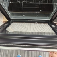 Four électrique domestique 100L à prix direct usine avec plaques chauffantes pour rôtir poulet, dinde et faire griller des toasts