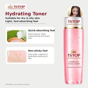 Tonique Hydratant Éclaircissant à la <span class=keywords><strong>Rose</strong></span> – <span class=keywords><strong>Eau</strong></span> <span class=keywords><strong>de</strong></span> <span class=keywords><strong>Rose</strong></span> Pure Rafraîchissante – Vente en Gros Usine <span class=keywords><strong>de</strong></span> Cosmétiques - Product Image 2