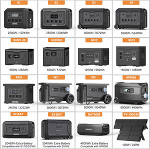 SOUOP S1 120V 220V 230V UPS Centrale électrique portable LiFePO4 2000W Générateur solaire de camping en plein air avec charge rapide - Product Image 6