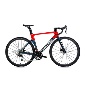 Vélo de route en carbone à cadre rigide avec freins à disque, roues 700C, <span class=keywords><strong>groupe</strong></span> R7000, fabrication chinoise OEM Twitter Bike - Product Image 1