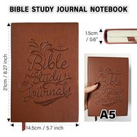 Kit de Prière Dévotionnel Journal Biblique S.O.A.P. A5 Personnalisé, Cadeau Religieux pour Croyants