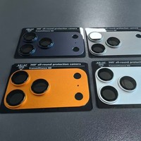 Protection d'objectif d'appareil photo en verre trempé métallique compatible avec iPhone 17 18 Pro Max, avec boîte d'emballage pour iPhone 18 17 Pro Air