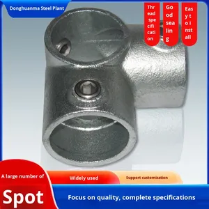 Gang khung kết nối hàng rào hộ Lan Tôn sóng kết nối ống kẹp phụ kiện với nam kết nối và hình lục giác đầu - Product Image 5