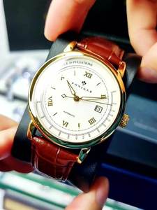 Poniger P3.05 montre d'affaires de luxe en acier inoxydable pour hommes Top marque automatique montre-bracelet mécanique Miyota mouvement bracelet en cuir - Product Image 2