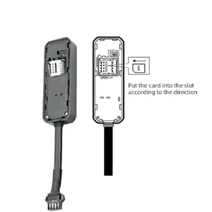 อุปกรณ์ติดตามรถยนต์แบบใช้ซิมการ์ด GSM 2G/3G/4G รั้วทางภูมิศาสตร์ J14