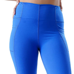 Leggings Deportivos Transpirables de Cintura Alta y Ecológicos para Mujer, Ideales para Gimnasio, Yoga y Entrenamiento - Tela de Poliéster/Algodón - Product Image 4