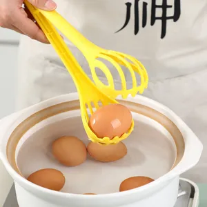 Kitchen Mini Plastic Egg Mixer Beater Whisk Egg Agitator Multifunctional Rotary Manual Egg Beater