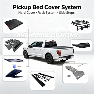 Hardtop en aluminium 5.5, 6.5, 8 pieds pour pick-up, type camping-car, avec fenêtre, compatible Chevrolet <span class=keywords><strong>Silverado</strong></span> 1500 <span class=keywords><strong>LTZ</strong></span> 2019-2024 Ranger NP300 - Product Image 4