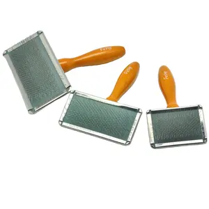 Baoli OEM Pettine Per Cani Brosse Chiens 65x125mm spazzola Per toelettatura Per Cani in acciaio inossidabile Pettine Per peli di cane spazzola Per animali domestici - Product Image 1