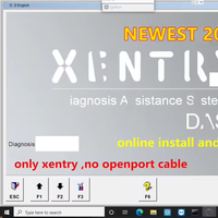 Logiciel Xentry 2026.06 le plus récent pour voitures ou camions uniquement, pour outil de diagnostic MB STAR C6, installation en ligne