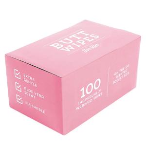 Salviette per l'igiene femminile avvolte singolarmente con etichetta privata salviette risciacquabili biodegradabili al 100% - Product Image 2