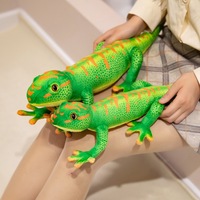 Jouet en peluche personnalisé de gecko de lézard pour enfants, une poupée apaisante pour apaiser le bébé, cadeau d'anniversaire d'un garçon