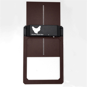 Porte de poulailler automatique nouvelle génération avec capteur de lumière, pour petits poulaillers, en ABS - Product Image 5