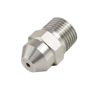 Stainless Steel Straight Line Water Spray Liquid Column Cleaning Nozzles High <b>Pressure</b> 1/4" Linear Spray Wsher Nozzle - Product Image 1