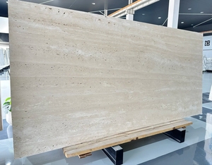 Fabrik-Großhandel Maßgefertigter Elfenbeinweißer Quarzit Naturstein für Außengarten-Design Außenbereich Moderne Badezimmer Wohnzimmer - Product Image 2