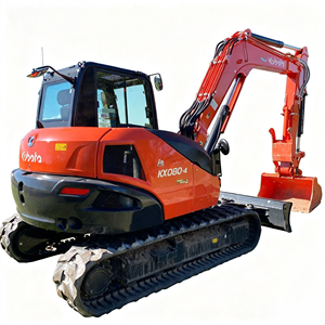 Mini-excavatrice d'occasion KUBOTA KX080 8 tonnes en bon état, machine de terrassement à haute efficacité, en promotion, conformité EPA. - Product Image 1