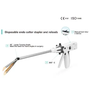 Nhà Máy bán hàng trực tiếp thiết bị y tế nội soi tuyến tính Cutter Stapler & tải đơn vị cho nội soi phẫu thuật