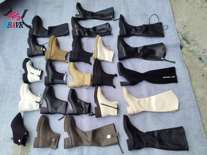 Nouvelles Bottes Longues en Cuir PU pour Femme, Modèle Hiver, Vente Chaude, Prix Abordable, Vente en Gros - Product Image 2