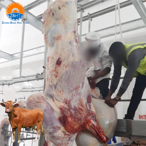 Équipement d'abattage de bétail halal haute capacité tout-en-un, ligne de traitement d'abattage de vaches, fournisseur chinois - Product Image 1