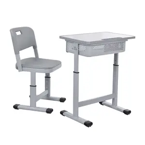 Cheap Primary Classroom Used Single Student Adult Table Kindergarten College Furniture Children Kids Middle School Desk