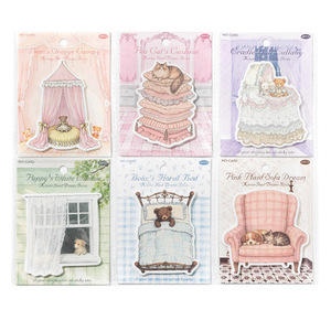 Bloc de Notas Adhesivas de 30 Hojas, Serie Rococo Sweet Dreams, Diario de Cuentos de Hadas Vintage, Fondo Decorativo DIY - Product Image 5