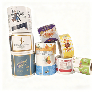 Irregular Custom Shape <strong>Labels</strong> Cold-Resistant Gold Foil Waterproof Stickers for Frozen Food Beverage Packaging <strong>Labels</strong> - Product Image 4