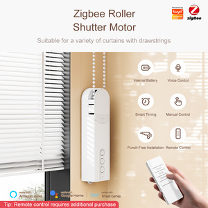 Moteur de rideau intelligent WIIF, alimenté par batterie, télécommande, Zigbee, moteur de store électrique pour rideaux automatiques - Product Image 2