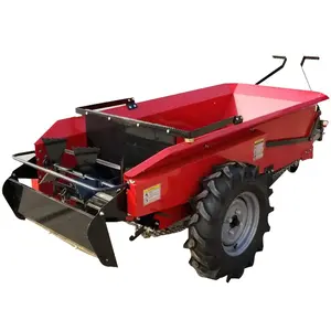 CE Approved Farm Use Tralier Mounted Hand Push Manure Spreader