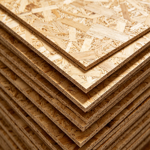 Panneau <span class=keywords><strong>OSB</strong></span> imperméable de 18 mm, 4x8 pieds, panneau à fibres orientées pour la construction, les toitures et les revêtements de sol, panneaux structurels - Product Image 1