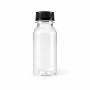 Botellas de Plástico PET de Grado Alimenticio de 300 ml con Tapa de Rosca, Logotipo Personalizado, Estampado en Caliente, Color Personalizado, para Alimentos para Bebés y Chocolate, Venta al Por Mayor - Product Image 1