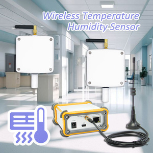 Système de surveillance environnementale, capteur de température et d'humidité avec enregistrement des données en temps réel, téléchargement et configuration des seuils - Product Image 1