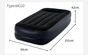 INTEX 64122 ALMOHADA GEMELA INFLABLE DESCANSO AIRBED ELEVADA CON FIBER-TECH <span class=keywords><strong>BIP</strong></span> - Product Image 4
