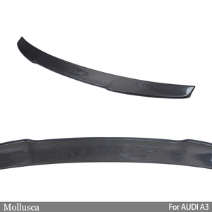 สปอยเลอร์ท้ายรถ A3 RS3 S3วัสดุคาร์บอนไฟเบอร์แท้8V สไตล์2013-2020 - Product Image 4