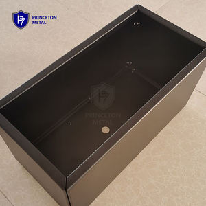 <span class=keywords><strong>Jardinière</strong></span> rectangulaire moderne en aluminium thermolaqué <span class=keywords><strong>avec</strong></span> trou de drainage, anti-corrosion, pour balcon et toits, couleurs personnalisées - Product Image 4