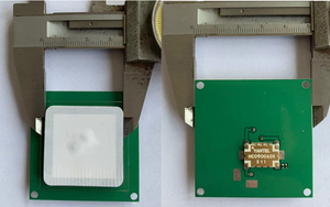 Antenne de patch plus petite en céramique RFID UHF pour le suivi des actifs au détail intégrée à l'antenne à écran plat de l'appareil - Product Image 4