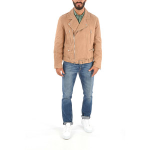 High Quality Fashion Men Genuine <b>Suede</b> Leather <b>Jacket</b> Made in Pakistan Zipper Style Regular Fit Leather <b>Jackets</b> for Mens - Product Image 2