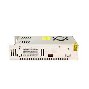 เวลิกา เอส-350-60 แหล่งจ่ายไฟสลับ 60V 5.8A AC220V เป็น DC สำหรับอุปกรณ์แสงสว่างและการตรวจสอบ - Product Image 1