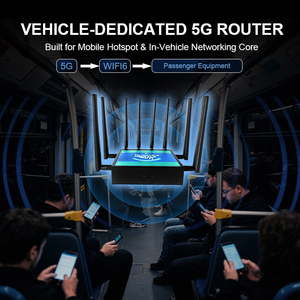 Openwrt Wifi6 5G Xe Router Dual Sim Khe Cắm Ax3000 CPE Gigabit Router Không Dây Với M.<span class=keywords><strong>2</strong></span> Khe Cắm Cho Xe Ứng Dụng - Product Image 2