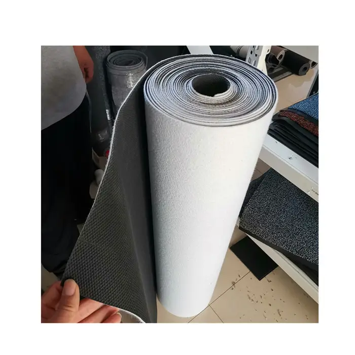 Weiße Ebene Polyester Sublimation Blank Teppich für Wärme Dye Sublimation Druck